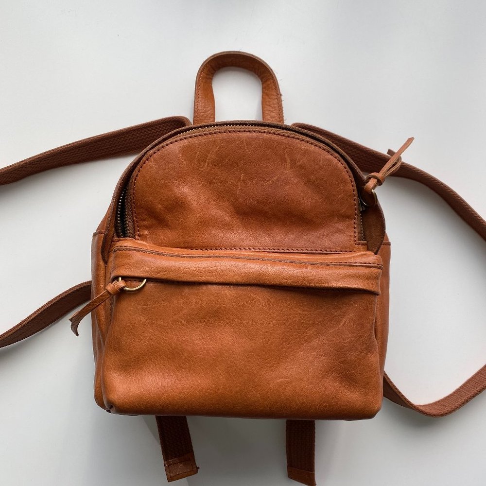 Madewell Small Leather Backpack